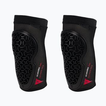 Dainese Scarabeo Pro juodos spalvos vaikiškos dviratininkų alkūnių apsaugos