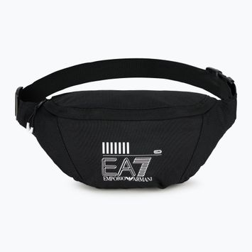 EA7 Emporio Armani Train Core 2,5 l juodos/baltos spalvos dėklas su logotipu
