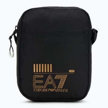EA7 Emporio Armani Train Core 2 l juodas/auksinis maišelis su logotipu