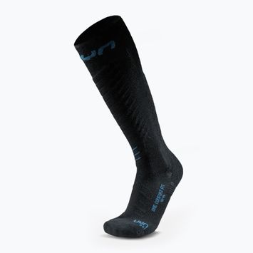 Vyriškos slidinėjimo kojinės UYN Ski One Comfort Fit black/blue poseidon