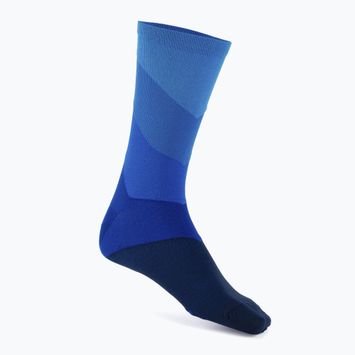 Alé Calza Q-Skin 16 cm įstrižainės Digitopress mėlynos dviratininkų kojinės