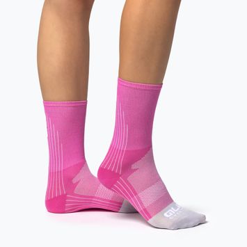 "Alé Color Block" kojinės 18 cm fuksija
