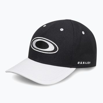 Vyriška kepuraitė su snapeliu Oakley Oakley Alumni blackout