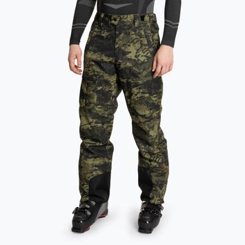 Vyriškos slidinėjimo kelnės Oakley Divisional Cargo Shell Pant tiger camo green