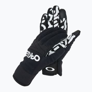 Vyriškos pirštinės Oakley Factory Pilot Core Glove black/white logo