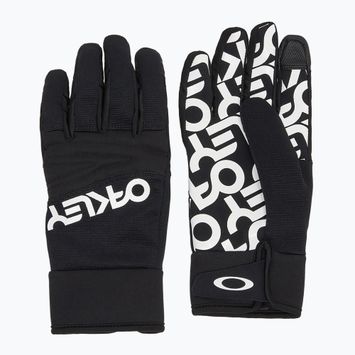 Vyriškos pirštinės Oakley Factory Pilot Core Glove black/white logo