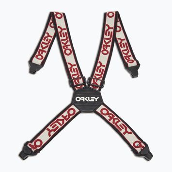 Kelnių petnešos Oakley Factory Suspenders arctic white/iron red