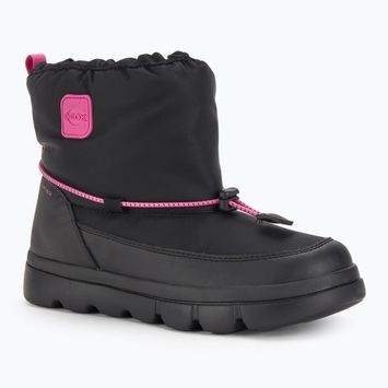 Vaikiški sniego batai Geox Willaboom ABX black / fuchsia