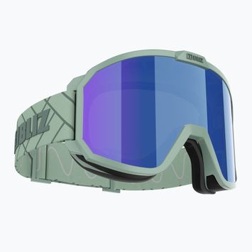 Slidinėjimo akiniai Bliz Rave matt green/brown blue