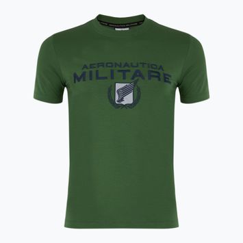 Vyriški marškinėliai Aeronautica Militare 251TS2379J674 miško žalia