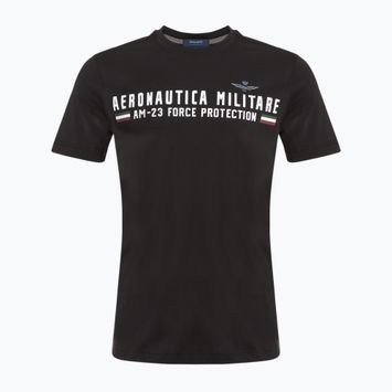 Vyriški marškinėliai Aeronautica Militare Heritage jet black