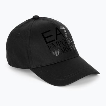 Moteriška kepuraitė su snapeliu EA7 Emporio Armani Train Logo Series black