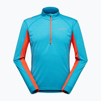 Vyriškas džemperis La Sportiva Swift Longsleeve tropic blue/ cherry tomato