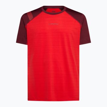 Vyriški marškinėliai La Sportiva Sunfire mountain red / redwood