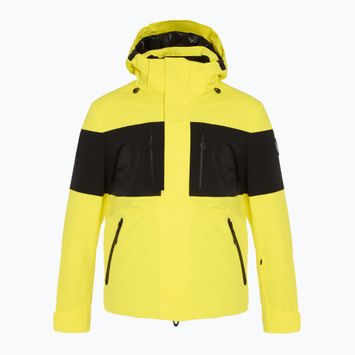 Vyriška slidinėjimo striukė EA7 Emporio Armani Ski Kitzbuhel Colorblock Protectum blazing yellow