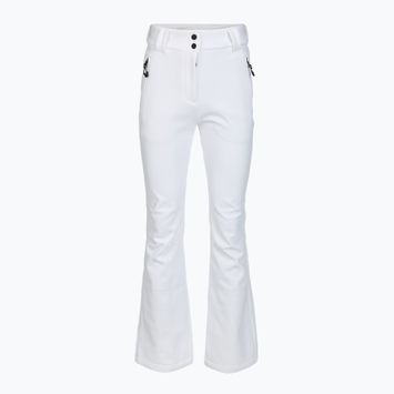 Moteriškos slidinėjimo kelnės EA7 Emporio Armani Ski Kitzbuhel High Waisted Softshell white