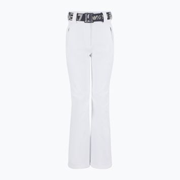 Moteriškos slidinėjimo kelnės EA7 Emporio Armani Ski Kitzbuhel High Waisted Softshell white