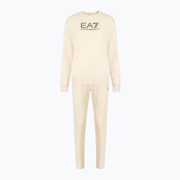 EA7 Emporio Armani moteriškas sportinis kostiumas MaxiLogo almond milk