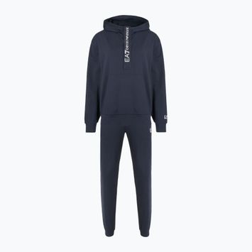 Moteriškas EA7 Emporio Armani Traukinio kostiumas HO 1/4 Zip armani blue