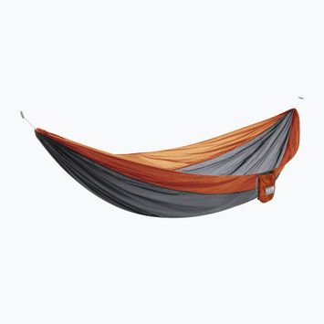 Turistinis hamakas ENO SuperSub Ultralight charcoal/orange