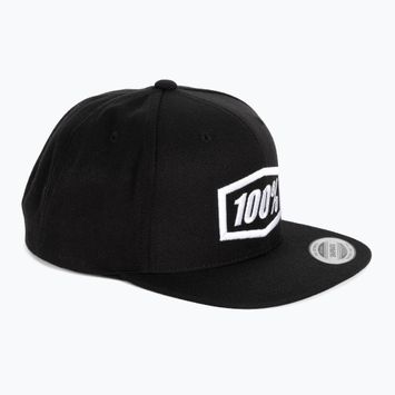 Vyriška 100% Essential Snapback kepurė juoda