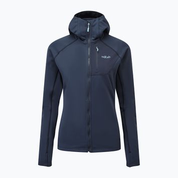 Moteriškas žygio džemperis Rab Superflux Hoody deep ink