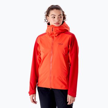 Vyriška striukė nuo lietaus Rab Kinetic Alpine 2.0 grafefruit
