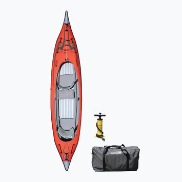 Dvivietė pripučiama baidarė Advanced Elements Advancedframe Convertible w/ Single and Double Cover red