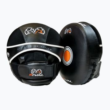 Treniruočių letenos Rival RPM3 Air Punch Mitts 2.0 black