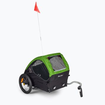 Burley Tail Wagon dviračių priekaba šunims, žalia BU-947105