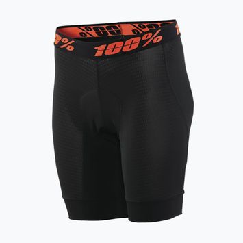Moteriški dviračių bokso šortai su įdėklu 100 % Crux Liner W black