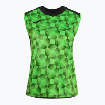 Moteriški tinklinio marškinėliai Joma Supernova III green/black 901444