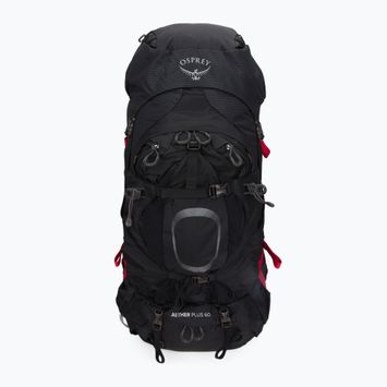 Osprey Aether Plus 60 l vyriška turistinė kuprinė juoda 10002900