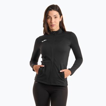 Moteriški bėgimo marškinėliai Joma R-Trail Nature Full Zip juodos spalvos 901870.100