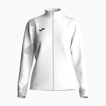 Moteriškas teniso džemperis Joma Challenge Full Zip white