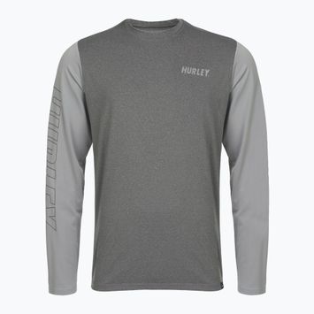 Hurley vyriška H2O-Dri Easton ion grey heather ilgomis rankovėmis