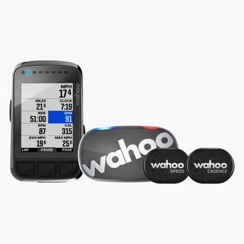 Wahoo New Elemnt Bolt Gps dviračių skaitiklių rinkinys juodas WFCC5B