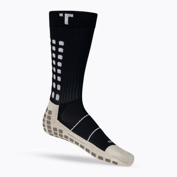 TRUsox Vidutinio ilgio plonos futbolo kojinės, juodos CRW300