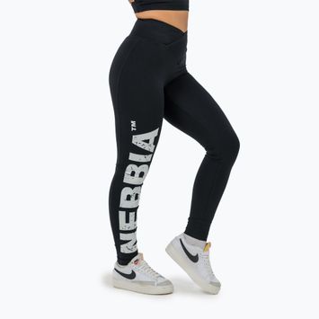 Moteriškos treniruočių tamprės NEBBIA Glute Check High Waisted black