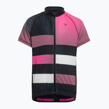 SILVINI Mazzani vaikiški vaikiški dviratininkų marškinėliai juoda/rožinė 3123-CD2284/8911