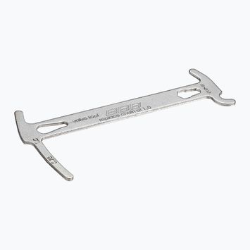 Grandinės matuoklis BBB Cycling Chainchecker With Chain Hook silver