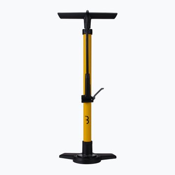 Dviračio pompa BBB Cycling AirBoost 2.0 160psi yellow