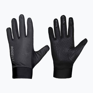 Dviračių pirštinės Rogelli Laval LW Windproof black