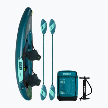 Pripučiama dvivietė baidarė JOBE Gama Inflatable Kayak Package 365 cm atlantic green