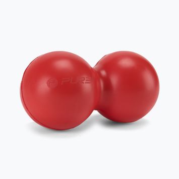 Pure2Improve Duo kamuoliukas slėgio rodyklė raudonas 2160 masažinis kamuoliukas