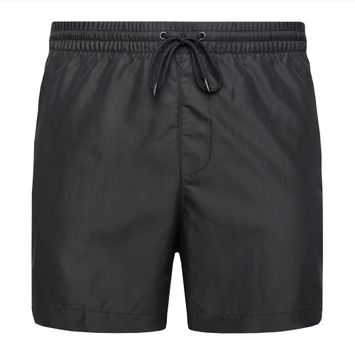 Vyriški Calvin Klein Medium Drawstring maudymosi šortai juodi