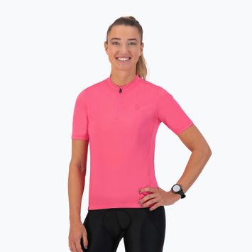 Moteriški dviračių marškinėliai Rogelli Core W pink