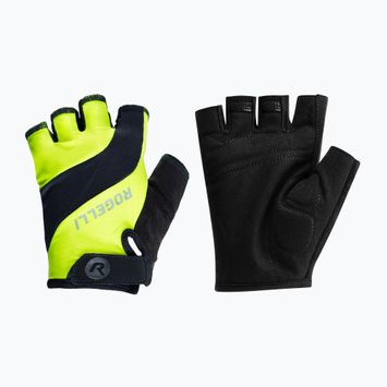 Vyriškos dviratininkų pirštinės Phoenix II fluor yellow