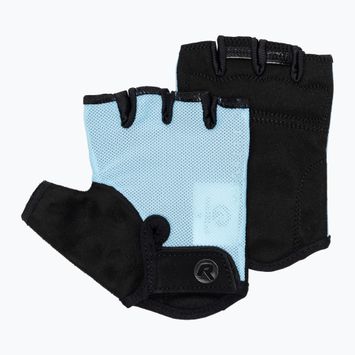 Moteriškos dviračių pirštinės Rogelli Core W light blue