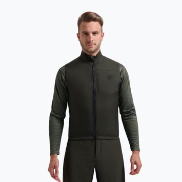 Vyriški dviračių liemenė Rogelli Advntr Insulated army green